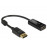 DisplayPort-> HDMI M / F, (HDMI-монитор) 0.20m v1.2 4K Pas, HQ, черный