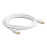 DisplayPort mini M / M 2.0m, (DPv1.2) D = 5.5mm 4K Gold Cu, HQ, белый