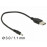 USB2.0 A-> Jack DC M / M, 3.0x1.1mm Power 0.27m AWG28, Standart