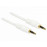 Jack 3.5mm 4pin M / M 20.0m, Stereo Shielded AWG20 Gold, HQ, белый