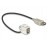 USB2.0 A F / F Keystone, 110ё 0.3m Gold, HQ, белый