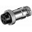 FreeEnd-> XLR 4p, / F для кабеля D = 7.0mm, HQ, металлик