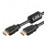 HDMI M / M 15.0m, HS + HEC + ARC D = 6.0mm AWG26 Ferrite, HQ, черный