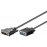 DVI-> VGA HD15 M / M 2.0m, 2xShielded D = 5.5mm, Standart, черный