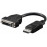 DisplayPort-> DVI M / F, (DVI-монитор) Pas 24 + 1 0.2m, Standart, черный