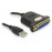 USB2.0 A-> LPT DB25 M / F, 0.8m, Standart, черный