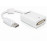 DisplayPort-> DVI M / F, (DVI-монитор) Pas 24 + 5 0.2m, Standart, белый