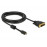 HDMI micro-> DVI M / M, 3.0m (DVI-монитор) 1920x1200 @ 60, HQ, черный