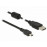 USB2.0 A-> mini 5p M / M 1.0m, AWG24 + 28 D = 4mm, HQ, черный