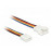 FanPower 4p M / F, 0.3m PWM AWG22, Standart, разноцветный