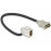 USB2.0 A F / F Keystone, 110ё 0.3m Gold, Standart, белый
