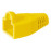FreeEnd-> RJ45 UTP5e колпачок, изолирующий 6.4mm, Standart, желтый