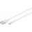 USB2.0 A-> Lightning M / M 1.0m, MFi 8pin Silver-Contact, HQ, белый