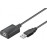 USB2.0 A M / F Active 5.0m, AWG24 + 25 каскад 4x, HQ, черный