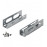 Accessories, 3.5 "-> 5.25" x1 салазки HDDпанель, HQ, серебряный