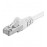 RJ45 FTP5e 0.25m, patch AWG26 Gold, HQ, белый