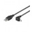 USB2.0 A-> mini 5p M / M 1.8m, AWG28 90ёвниз D = 4.0mm Cu, HQ, черный