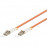 FiberOptic LC M / M 7.5m, M = 50/125 Multimode Duplex OM2, Standart, оранжевый