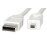 USB2.0 A-> mini 4p M / M, 1.8m Fuji D = 4.0mm, Standart, белый