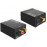 Toslink-> RCAx2, + CoaxSPDIF (Toslink-колонки), HQ, черный