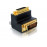 DVI M / F, 24 + 5 Integrated 90ёвверх Gold, Standart, черный