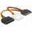 SATA 15p-> MoleX M / F, + SATA 15p / F Y-form, Standart, разноцветный