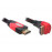 HDMI M / M 5.0m, HS + HEC + ARC 90ёвниз AWG28 Gold Cu, HQ, черный