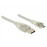 USB2.0 A-> microB M / M 3.0m, AWG24 + 28 2xShielded Cu, Standart, прозрачный
