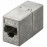 RJ45 STP6 F / F, 1: 1 Metal PCB Shielded Retail, Standart, металлик