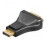 DisplayPort-> DVI M / F, (DVI-монитор) Pas 24 + 5 Gold, HQ, черный