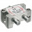 RF: F 1x2 F / F Splitter, SAT 5-2450MHz Digital, HQ