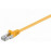 RJ45 SFTP5e 3.0m, patch AWG26 / 7 D = 5.5mm 2xS Gold, HQ, желтый