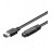 FireWire 9p-> 6p M / M 1.8m, D = 5.2mm Cu, Standart, черный