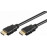 HDMI M / M 0.5m, HS + HEC + ARC D = 6.0mm 4K 3D Gold, Standart, черный