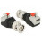 Terminalblock-> BNC / 50ohm, / M 2pin Pitch = 5.0mm PushButton, Standart, черный