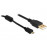 USB2.0 A-> microB M / M 3.0m, AWG24 + 28 2xShielded Ferrite, Standart, черный