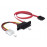 SATA 22p-> 7p M / M, + Molex 0.5m NSS, HQ