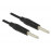 Jack 6.3mm M / M, 4.5m Mono D = 6.0mm OFCu Premium, HQ, черный