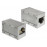 RJ45 STP6 F / F, Keystone 1: 1 Metal Gold, Standart, металлик