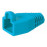 FreeEnd-> RJ45 UTP5e колпачок, изолирующий 6.4mm, Standart, синий