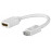 HDMI-> DVI mini F / M, 0.2m MacBook, iMac, PowerBook, Standart, белый