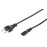 IEC-EuroPlug-> C7Euro8 1.8m, "8" 0.75mm, Standart, черный