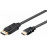 DisplayPort-> HDMI M / M 3.0m, (HDMI-монитор) D = 5.5mm Gold Lock, Standart, черный