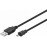 USB2.0 A-> mini 8p M / M, 2m 2xShield AWG28 Cu Fuji / Medion, HQ, черный