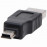 USB2.0 A-> mini 5p M / M, адаптер, Standart, черный