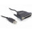 USB2.0 A-> LPT DB25 M / F, 1.8m Parallel, Standart, черный