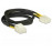 ATX (EPS) 8p-> 4px2 F / M, 0.44m MB / CPU 12V AWG20, HQ, черный