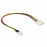 MoleX-> FanPower 2p F / M, 0.30m Floppy AWG20 4p, HQ