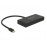 DisplayPort 1x4 Splitter, VideoWall Act v1.2a 4K ручной, HQ, черный