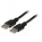 USB2.0 A M / M 1.0m, AWG24 + 28 2xShielded D = 4.5mm Cu, HQ, черный